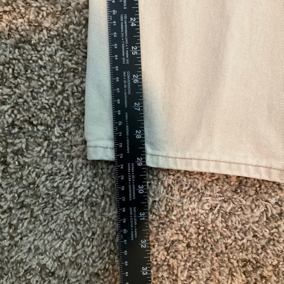 LL Bean Classic Fit Jeans Of-White Size 36W x 29L - Picture 7 of 8